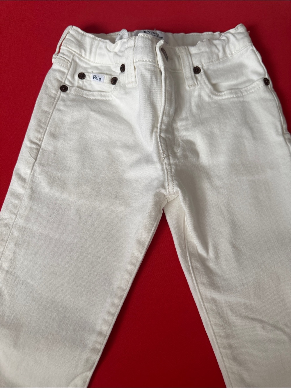 Excellent condition Polo Ralph Lauren White Kids Jeans